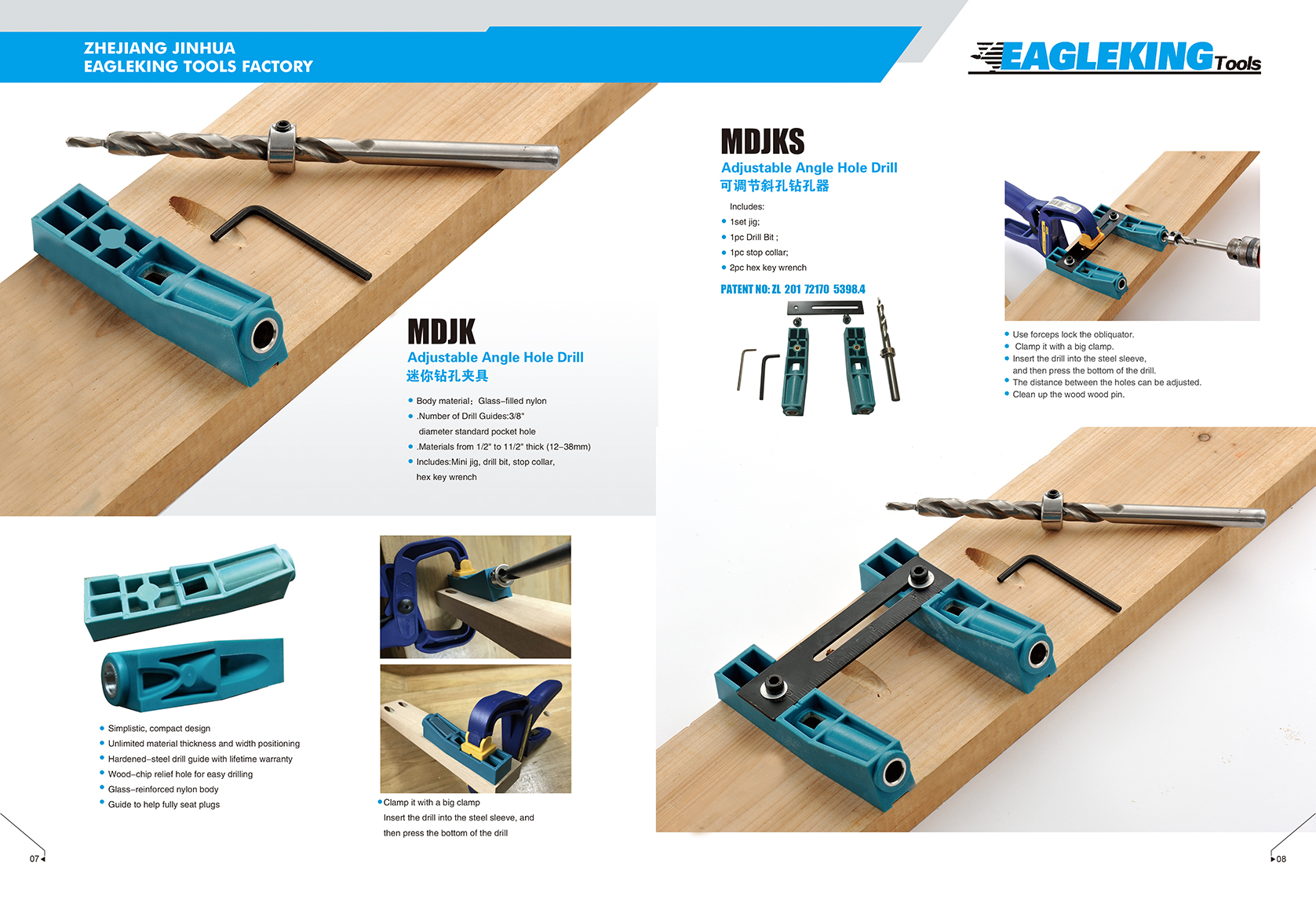 Adjustable Angle Hole Drill  -MDJK
