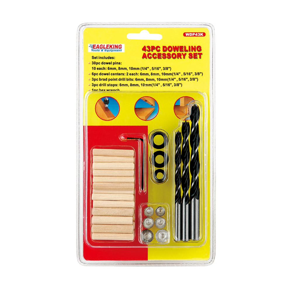 43pc Doweling  Accessory Set